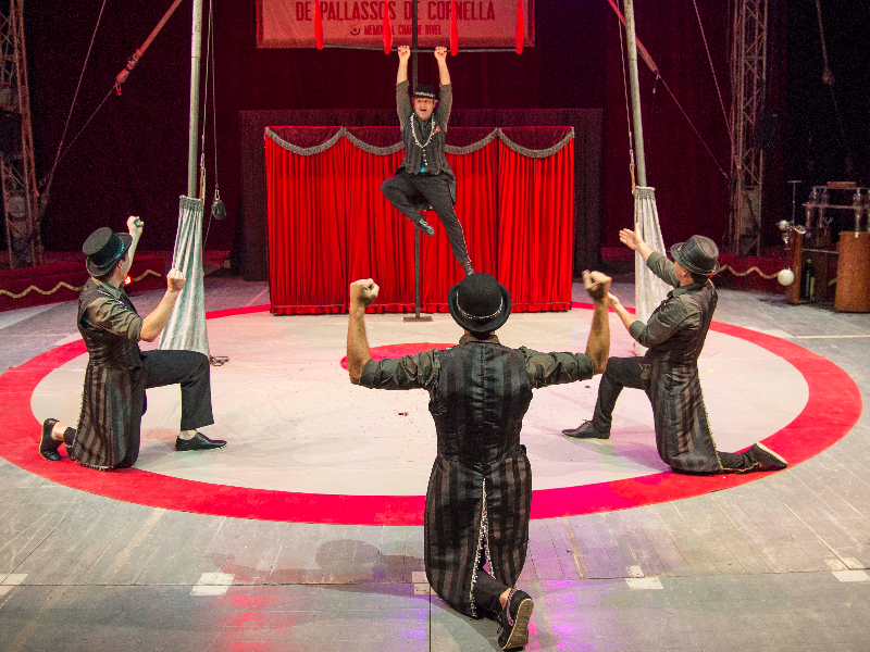 Este fin de semana las tablas del Teatro Pedro Muñoz Seca se transforman en una pista de circo 