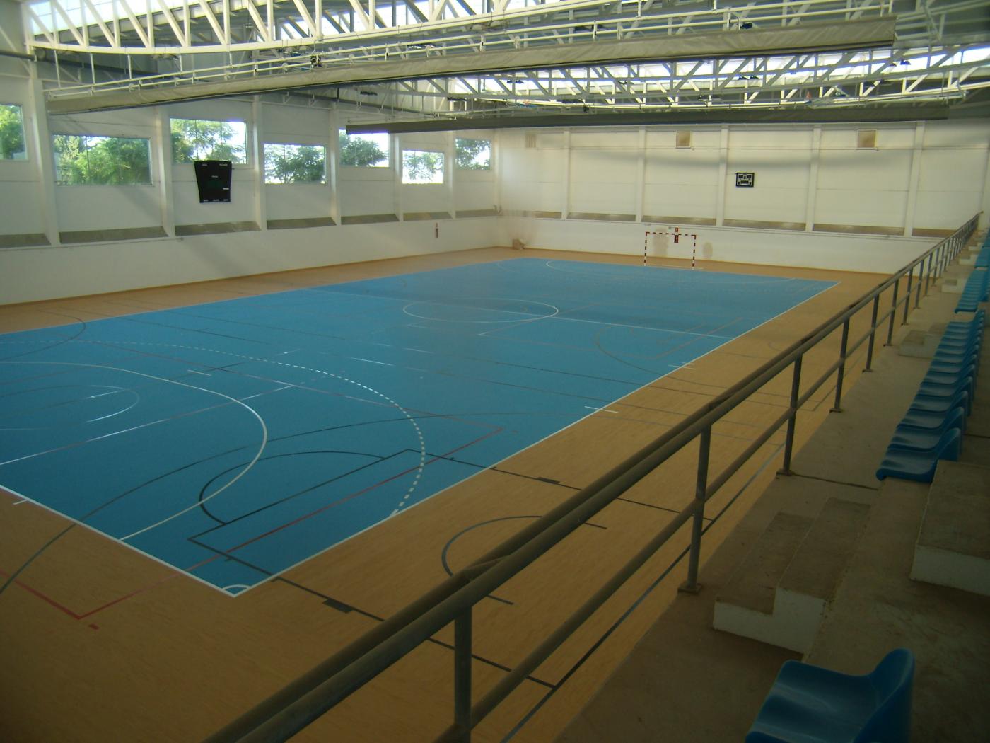 El pabellón deportivo de la Angelita Alta, a pleno rendimiento desde este fin de semana