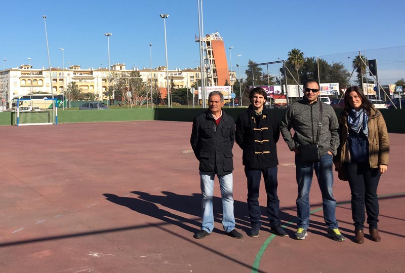 Mejoras en las instalaciones deportivas de Los Madrileños 