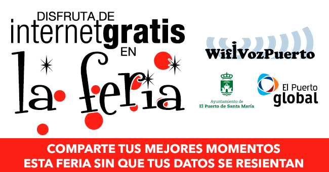 El recinto de Las Banderas contará con WIFI gratis durante toda la Feria