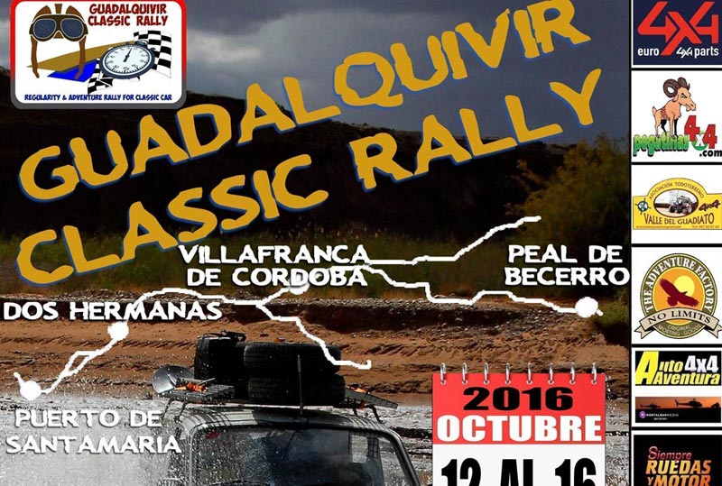 El I Guadalquivir Rally Classic finalizará su recorrido en 
El Puerto de Santa María 
