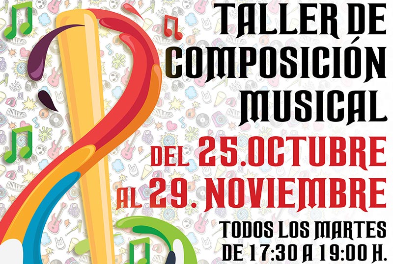 Manu Jurado, del grupo Melocos, ofrecerá un taller de Composición Musical en la Sala de la Juventud