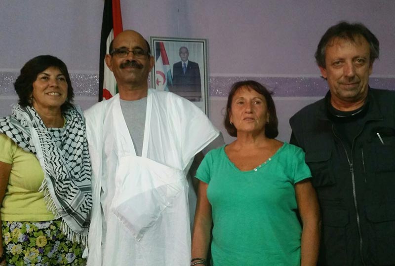 Amal Esperanza formaliza varios acuerdos con los campamentos de refugiados saharauis en la wilaya de Dajla