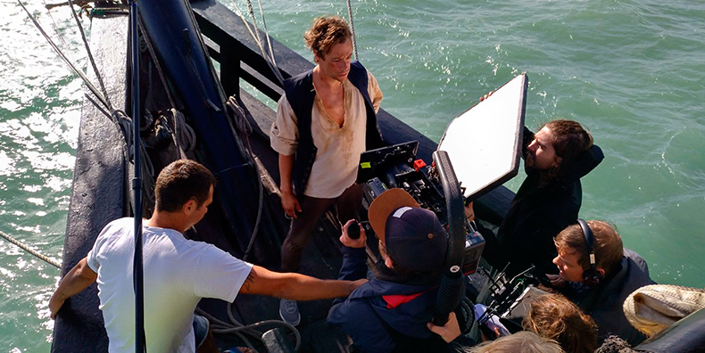 La Nao Victoria acoge en Puerto Sherry el rodaje de una película de aventuras infantil