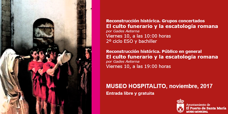 Este viernes el Hospitalito acoge una reconstrucción histórica con motivo del ciclo 'Vivir la muerte'