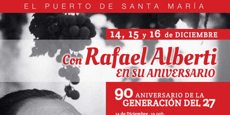 El Ayuntamiento conmemora el 115 aniversario de Rafael Alberti con diversas actividades