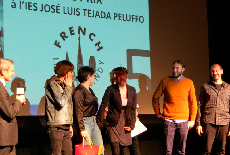 El IES José Luis Tejada obtiene el quinto premio en el concurso francés de cortometrajes 