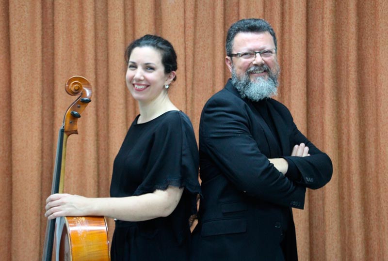 El dúo González-Calderón ofrecerá un concierto de música clásica este viernes en el Teatro Pedro Muñoz Seca