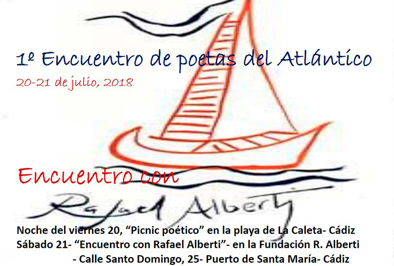 Encuentro poético con Rafael Alberti en la Fundación de la mano de Poetas del Atlántico