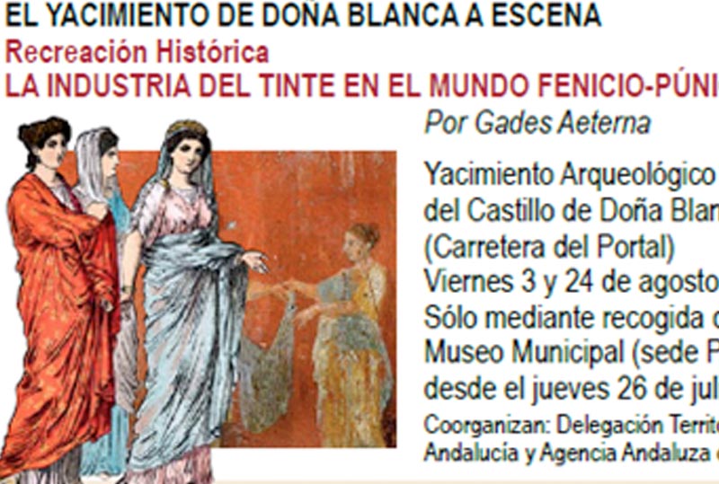 El yacimiento de Doña Blanca, acogerá recreaciones históricas