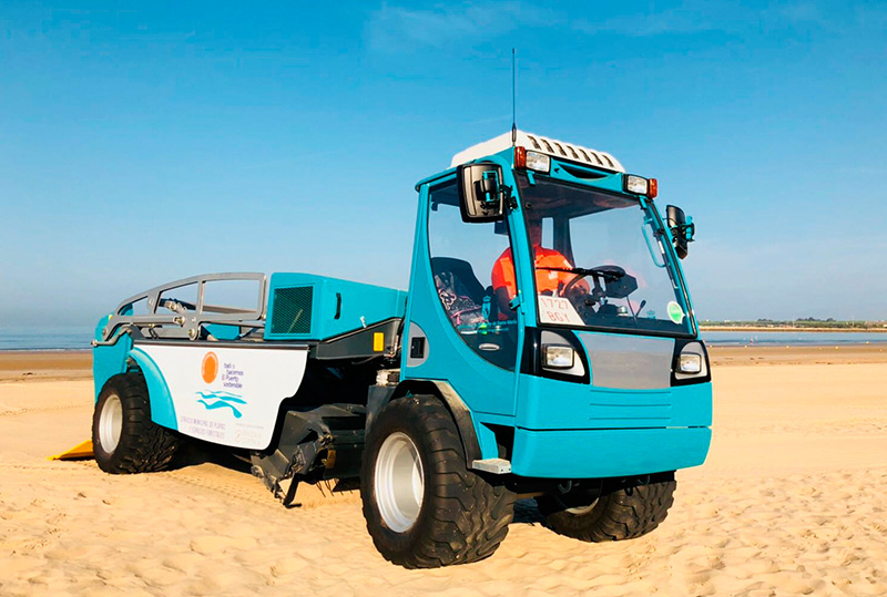 Nueva maquinaria para el mantenimiento y limpieza de las playas