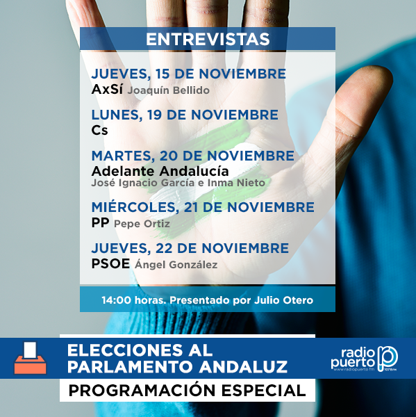 Radio Puerto emite una programación especial  con motivo de las Elecciones Autonómicas