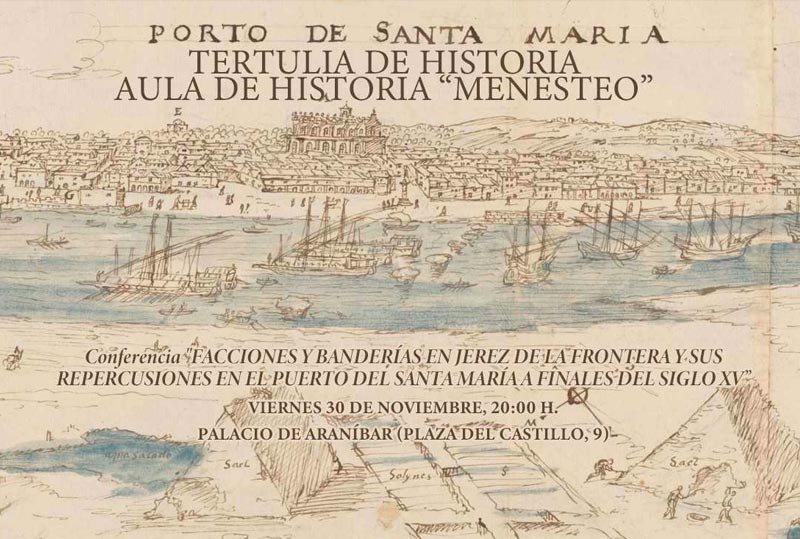 El Palacio de Araníbar acoge la conferencia del Dr. Enrique José Ruiz Pilares dentro de las tertulias del Aula de Historia Menesteo