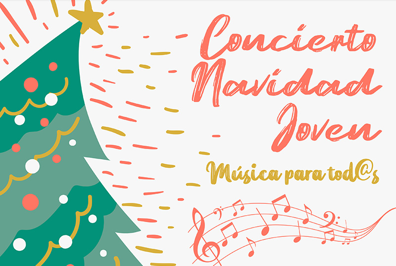 Juventud celebra un concierto navideño en la Plaza Peral
