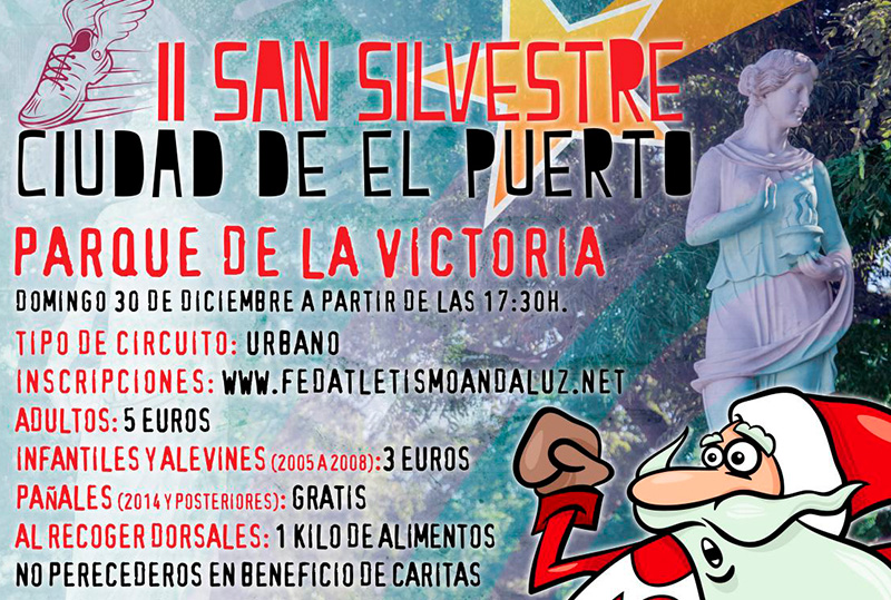 El domingo se celebra la II Carrera San Silvestre Ciudad de El Puerto