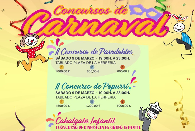 El Carnaval 2019 estrenará un pasacalle infantil por el centro
