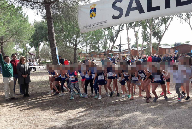 300 escolares participan en la prueba del Campo a Través