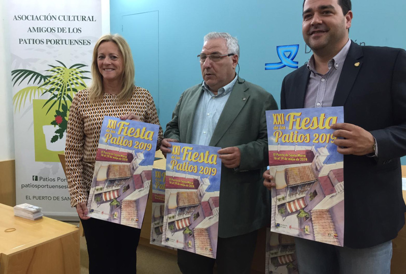 La Fiesta de los Patios presenta su cartel en la Diputación de Cádiz