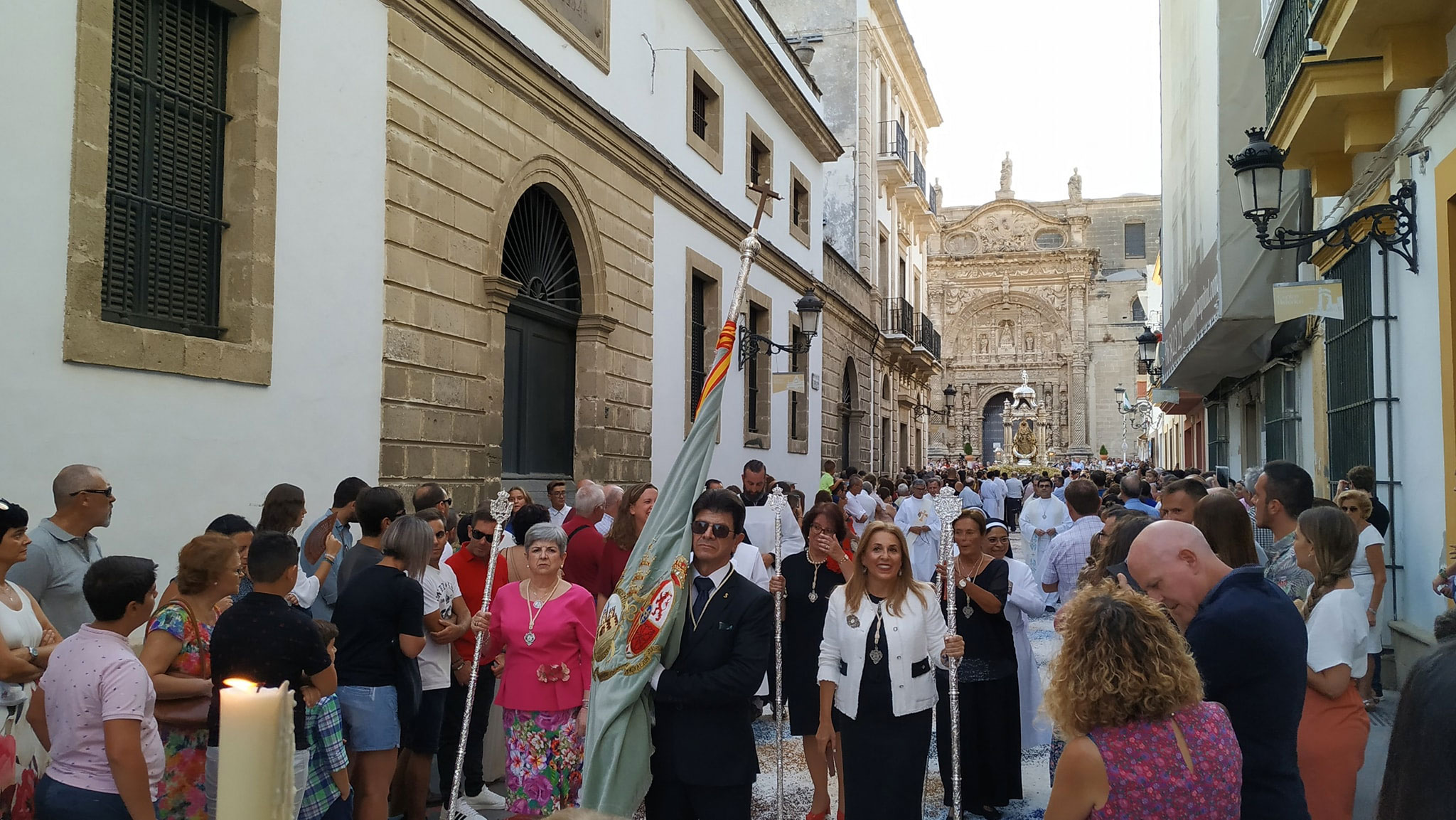 El alcalde agradece a los portuenses que se hayan volcado en la celebración de la Patrona
