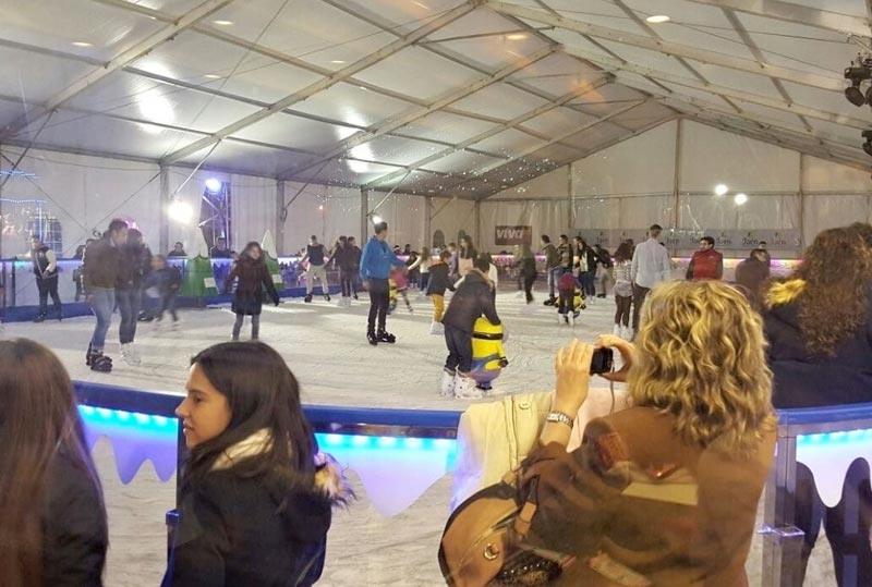 Deportes instalará en diciembre una pista de patinaje sobre hielo junto a la Plaza de Toros