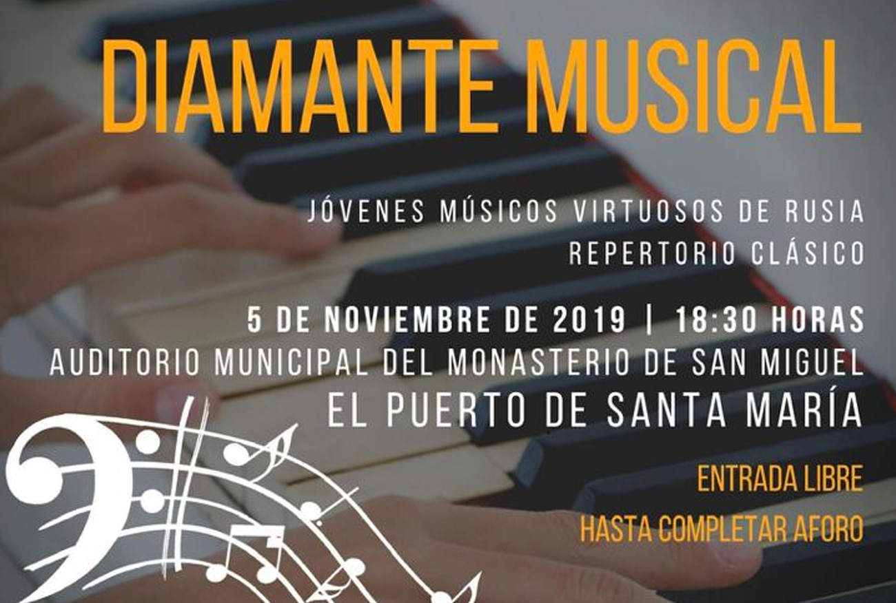 El Auditorio Municipal del Monasterio San Miguel acoge el 5 de noviembre el VI Festival Internacional de Jóvenes Talentos Rusos “Diamante Musical”