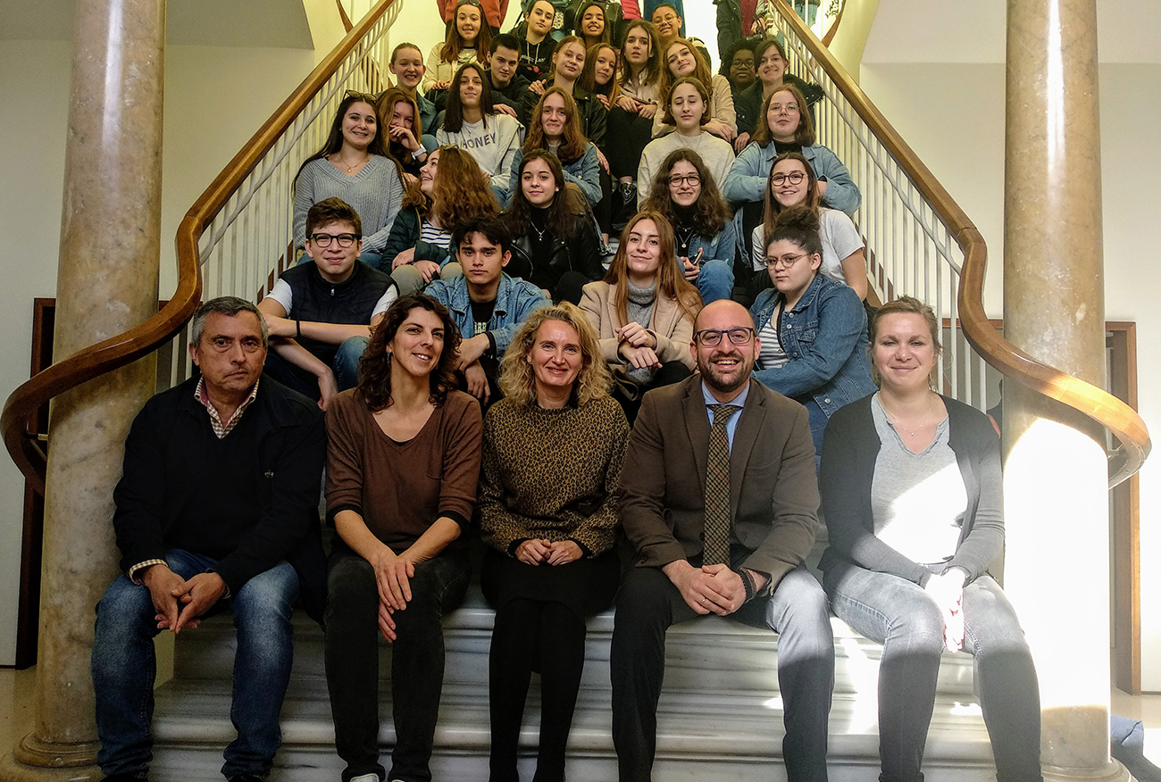Estudiantes franceses visitan El Puerto una semana gracias al programa de intercambio del IES Valdelagrana