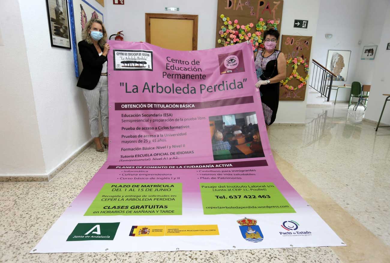 El CEPER La Arboleda Perdida inicia desde hoy y hasta el próximo 15 de junio la matriculación de alumnos