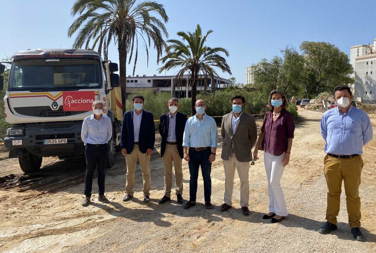 Comienzan las obras de urbanización del nuevo complejo turístico de excelencia en el Cangrejo Rojo