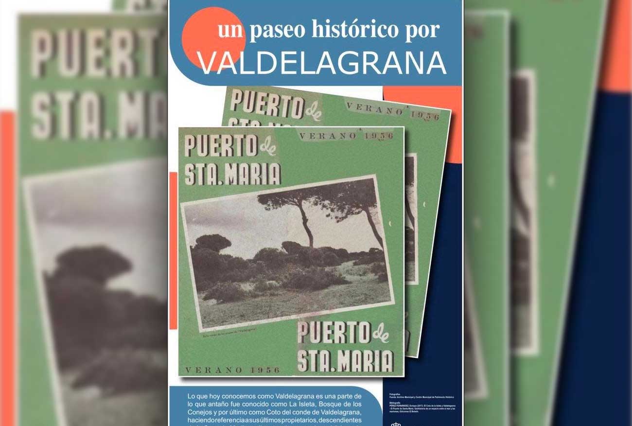 Este martes comienza la exposición 'Un paseo histórico por Valdelagrana', que se extenderá hasta el 30 de septiembre