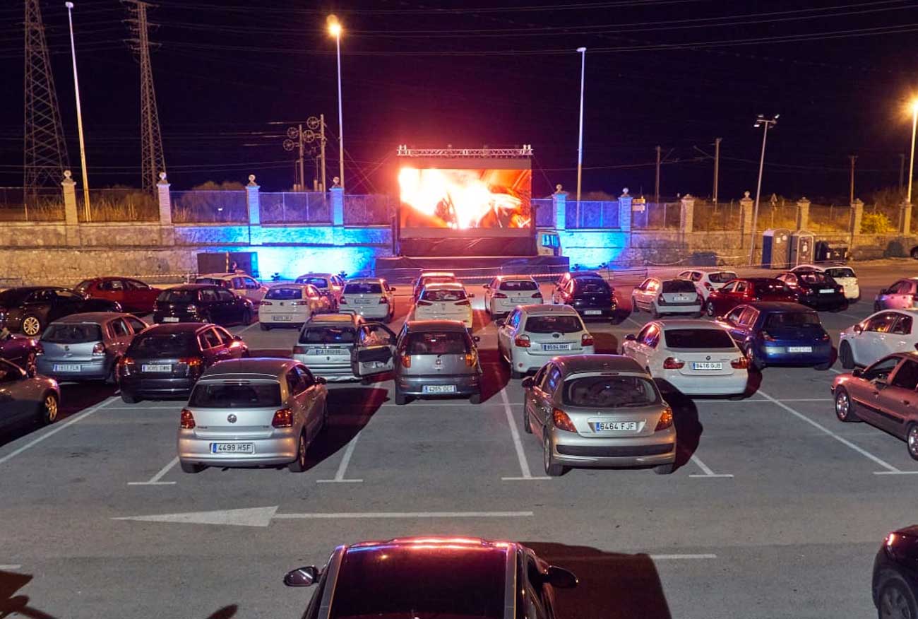 El Puerto volverá a contar con un autocine, esta vez en el parking exterior del Centro Comercial El Paseo