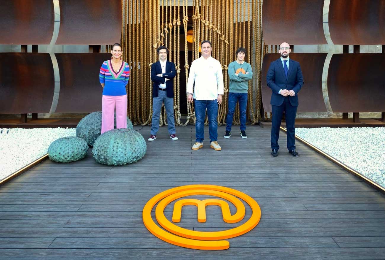 MasterChef Junior cocina uno de sus programas en El Puerto de Santa María, en Aponiente