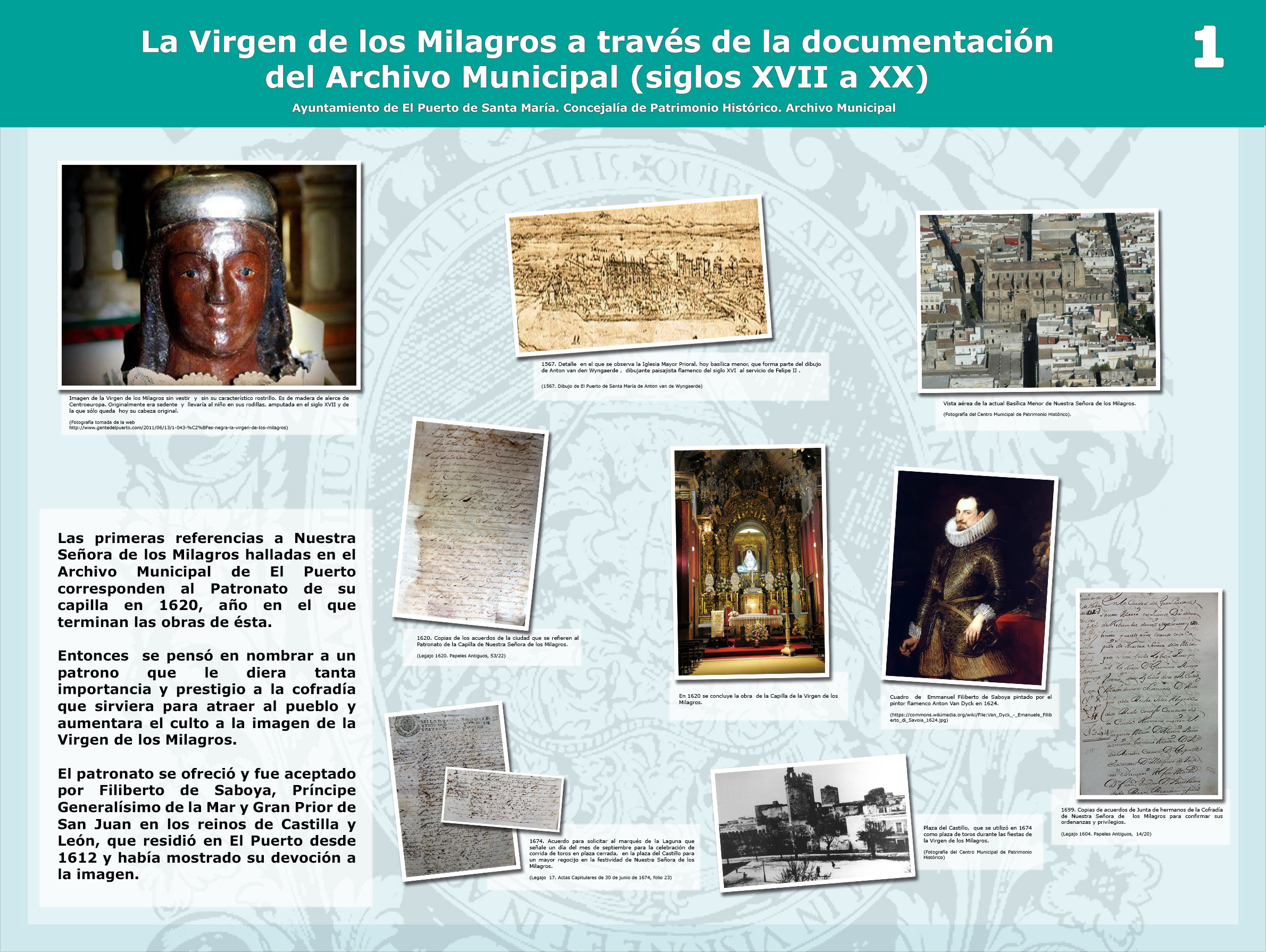 La Virgen de los Milagros a través de la documentación del Archivo Municipal (s. XVII a XX)