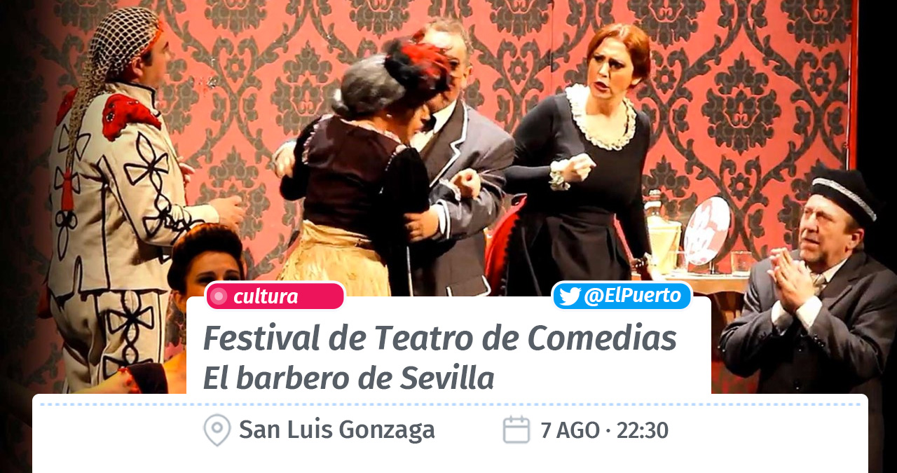 Teatro de Comedias · El barbero de Sevilla