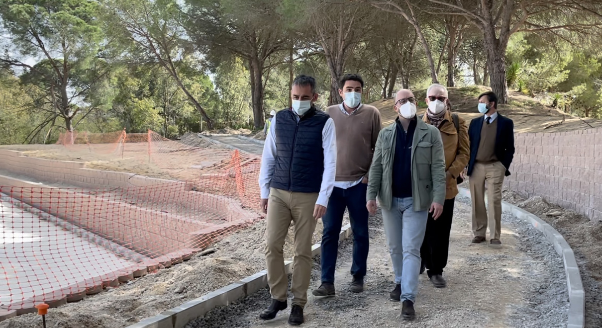 Beardo anuncia que las obras de urbanización del nuevo complejo turístico de excelencia en el Cangrejo Rojo avanza a un ritmo excelente