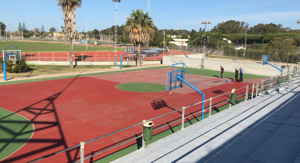 La Concejalía de Deportes realiza trabajos de mejora en la Ciudad Deportiva Rafael Sánchez