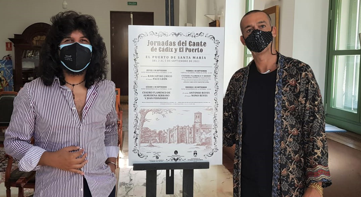 Calleja anuncia que Rancapino Chico y Paco León inauguran en el Monasterio de la Victoria las Jornadas del Cante de Cádiz y El Puerto