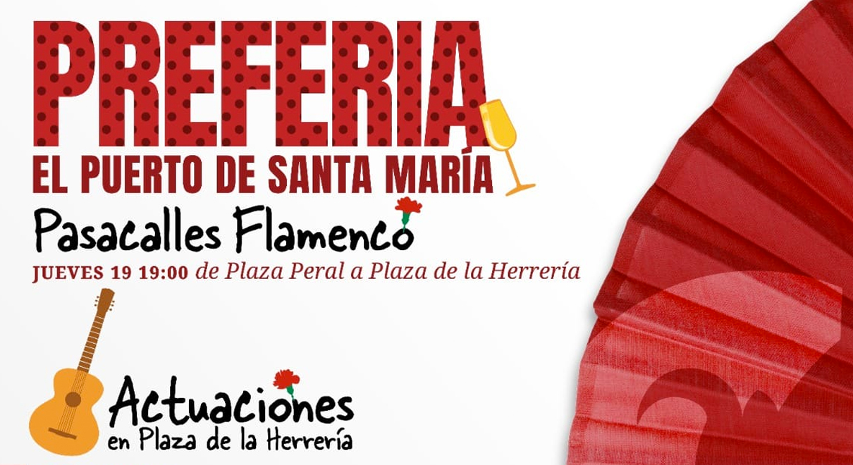 El centro de la ciudad acogerá un pasacalles flamenco este jueves 19