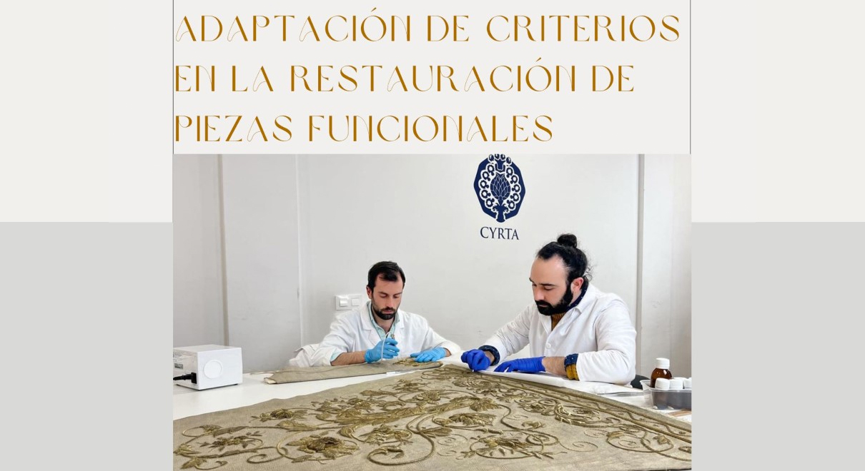 Los prestigiosos restauradores Pablo Pérez y Pablo Portillo disertarán el próximo jueves 23 en el Hospitalito sobre la conservación del patrimonio textil