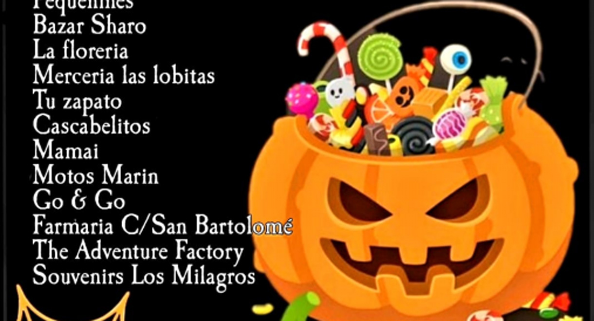 Comercios del centro regalarán caramelos la tarde del lunes 31 en el “Truco o trato” de Halloween