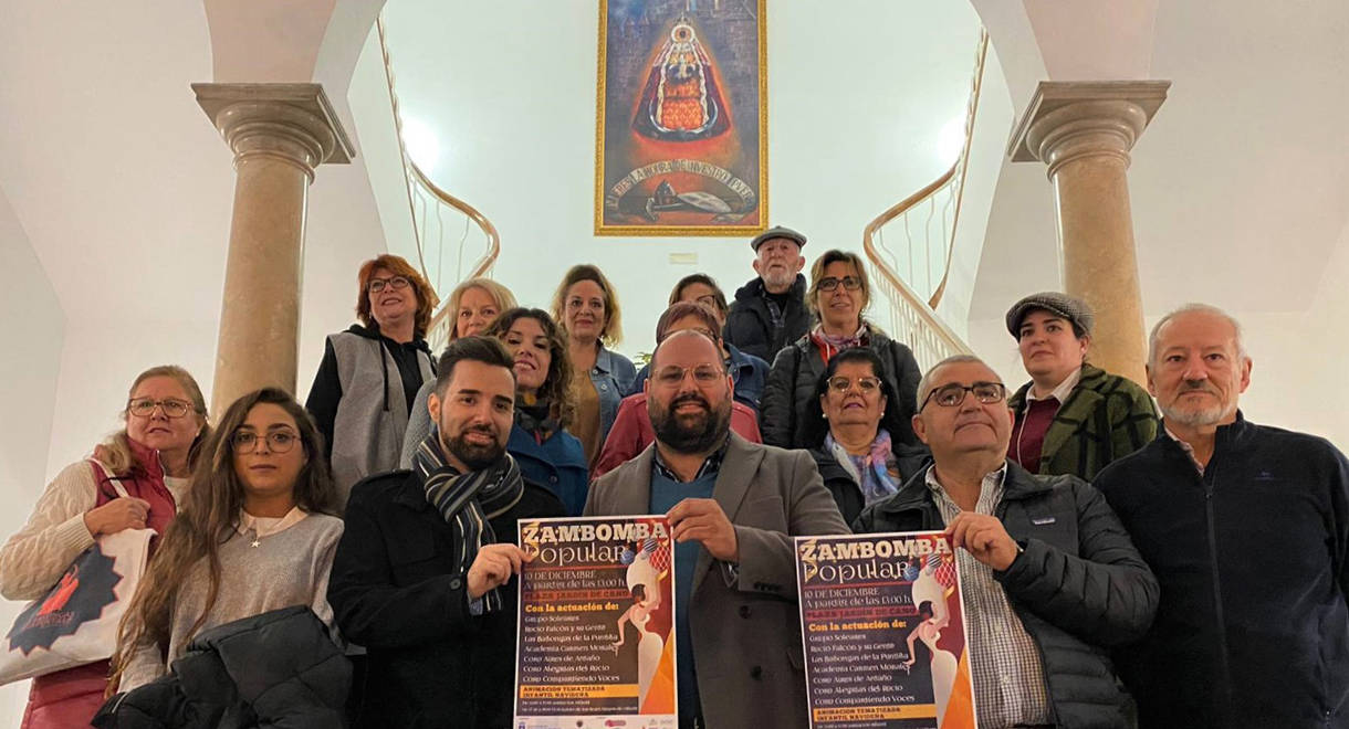 La Plaza de Jardín de Cano acogerá una zambomba popular el sábado 10 de diciembre
