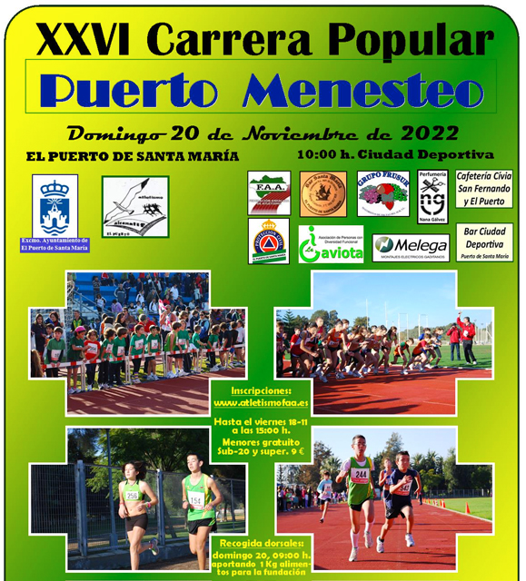 XXVI Carrera Popular 'Puerto Menesteo'