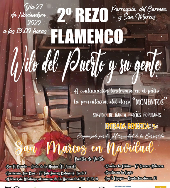 Segundo Rezo Flamenco de la Hermandad de La  Borriquita