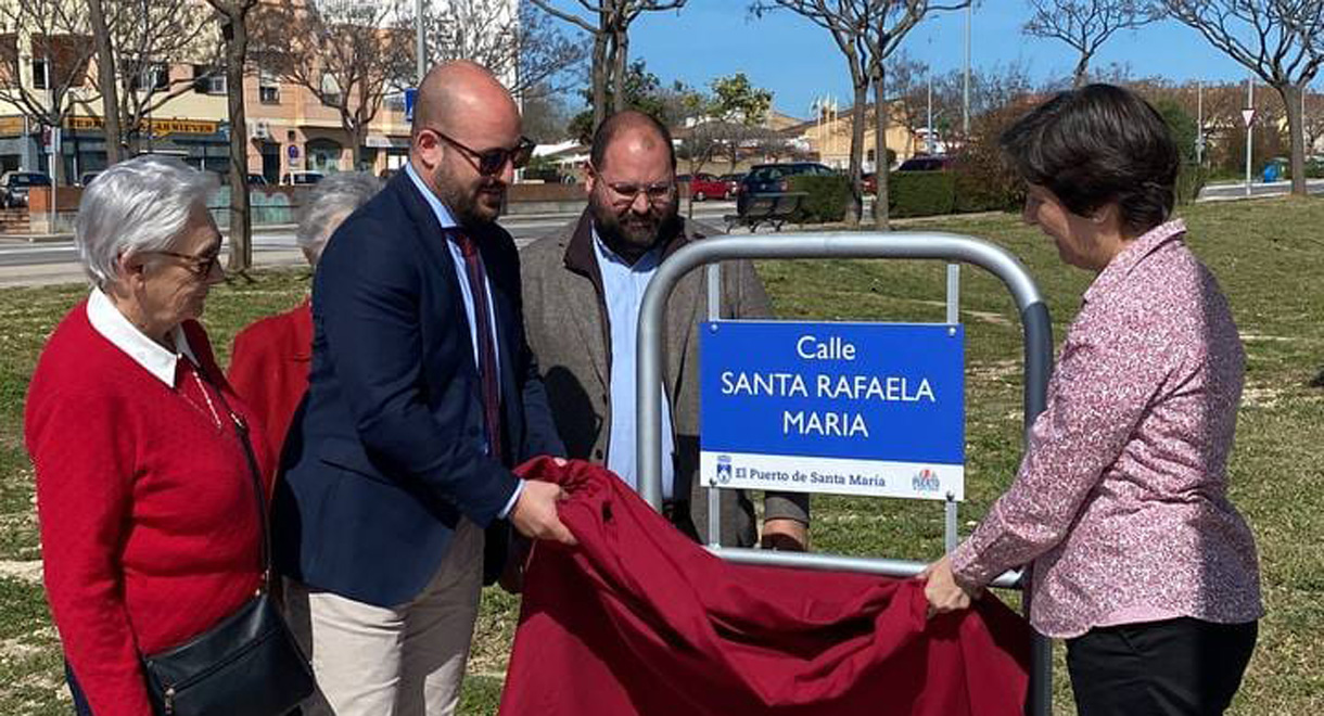 El Puerto rinde homenaje a Santa Rafaela María, fundadora de Las Esclavas en el centenario de la llegada de la congregación a la ciudad