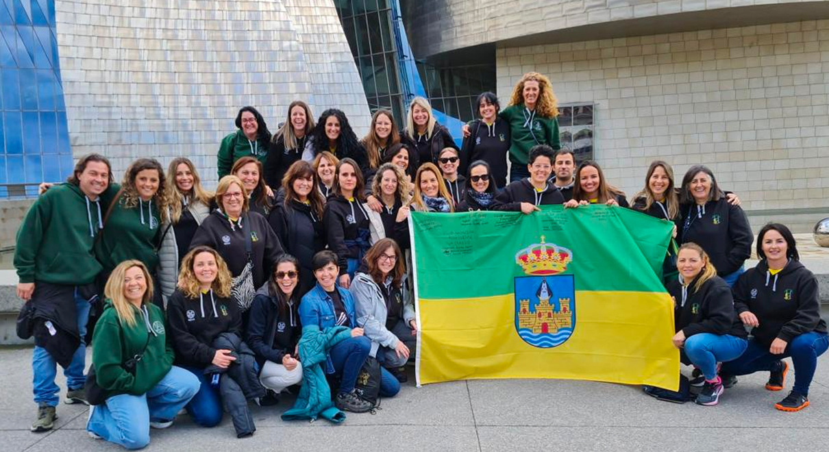 La bandera viajera de El Puerto se desplaza este fin de semana a Bilbao