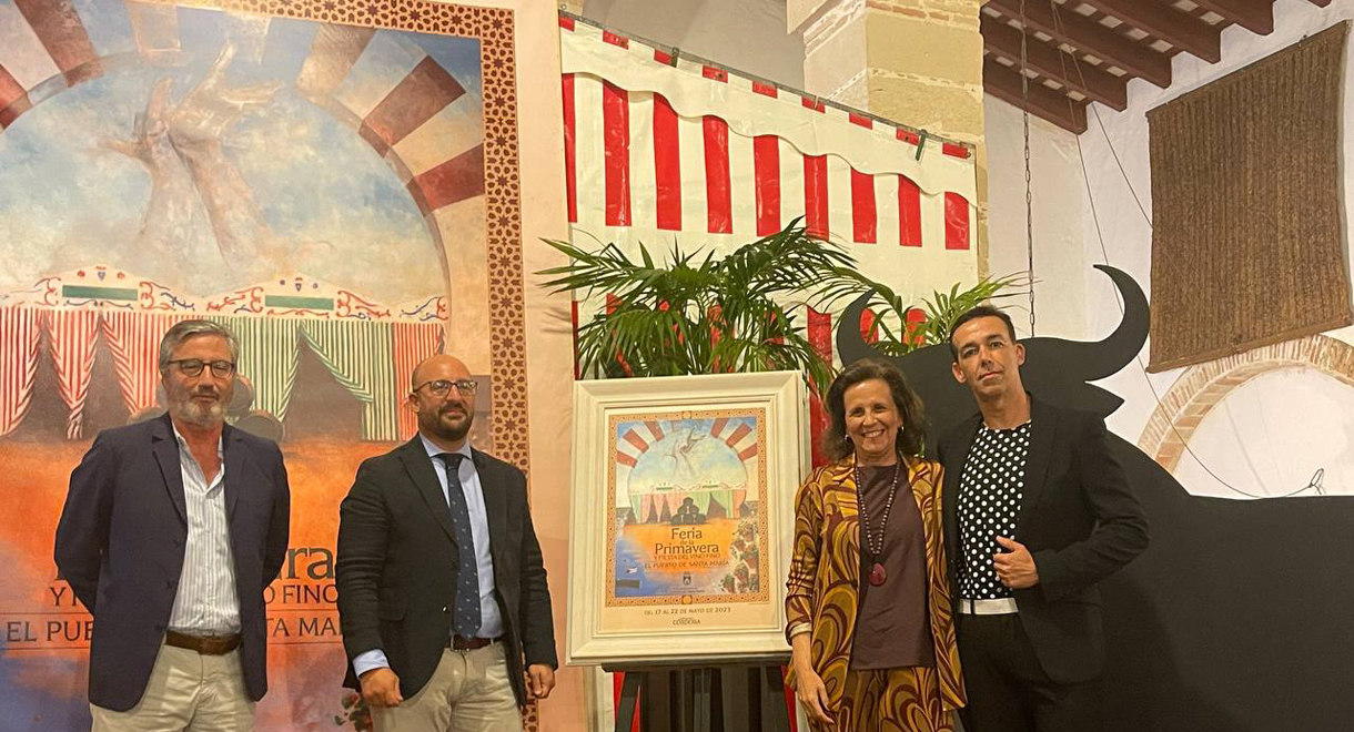 El Puerto anuncia su Feria 2023 desde las Bodegas Osborne con una obra de Macpherson