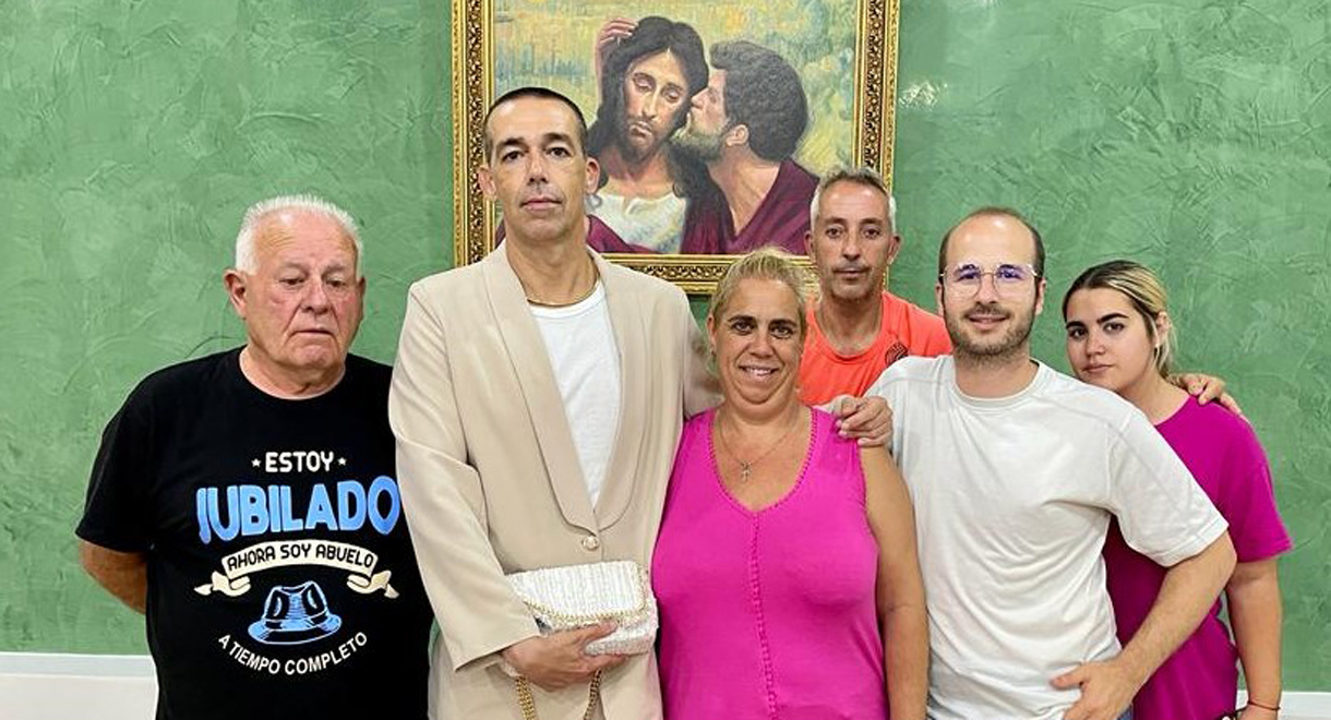 Calleja se reúne con el Beso de Judas para preparar la V Velada, que Las Nieves acogerá el 4 y 5 de agosto