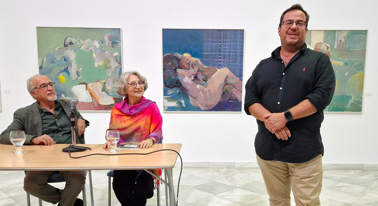 Las 'Conversaciones sobre Alonso Santiago' revelan un artista polifacético, que concibió la pintura como parte de su esencia