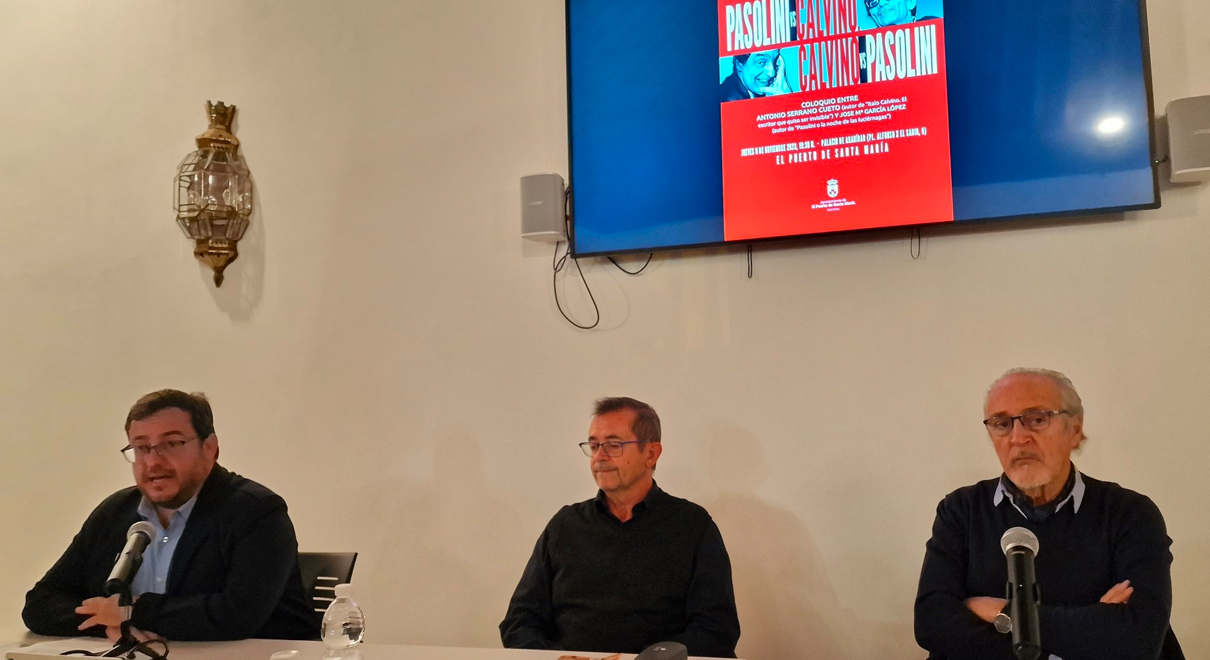 García López y Serrano Cueto ofrecen más luz sobre las figuras de Pasolini y Calvino García López y Serrano Cueto ofrecen más luz sobre las figuras de Pasolini y Calvino