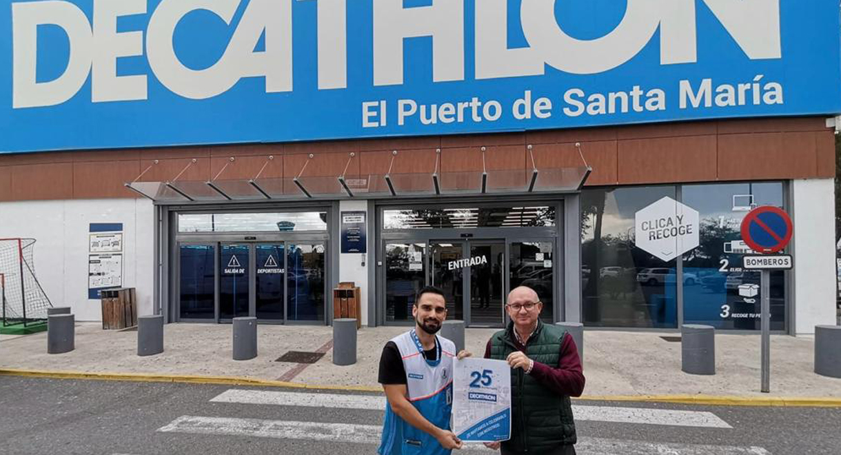 Decathlon celebra el 25º aniversario de su llegada a El Puerto con una amplia agenda de actividades
