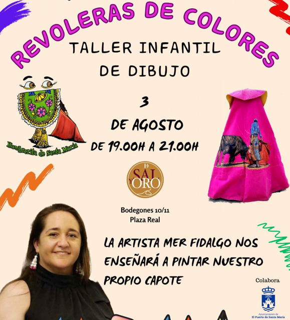 Taller Infantil de Dibujo. Revoleras de Colores